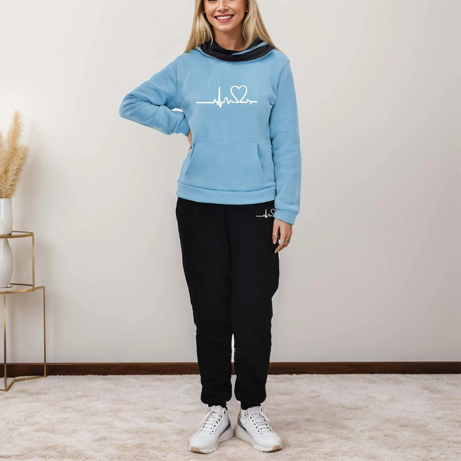 Female Jogging Woman Clothing Sports Suit Outfits Woman Tracksuit Two Piece Set Warm Hoodies+Pants Pullovers Sweatshirts Winter
Female Jogging Woman Clothing Sports Suit Outfits Woman Tracksuit Two Piece Set Warm Hoodies+Pants Pullovers Sweatshirts Winter