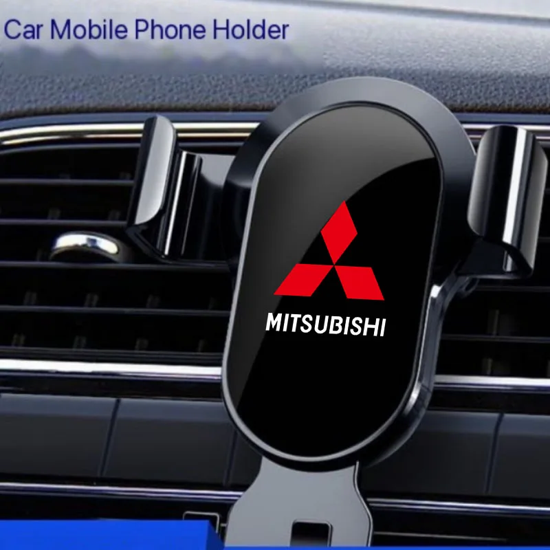 

Car Phone Holder Air Vent Mobile GPS Stand Smartphone Support For Mitsubishi Lancer 9 Ex Evo ASX L200 Colt Pajero Sport Auto
