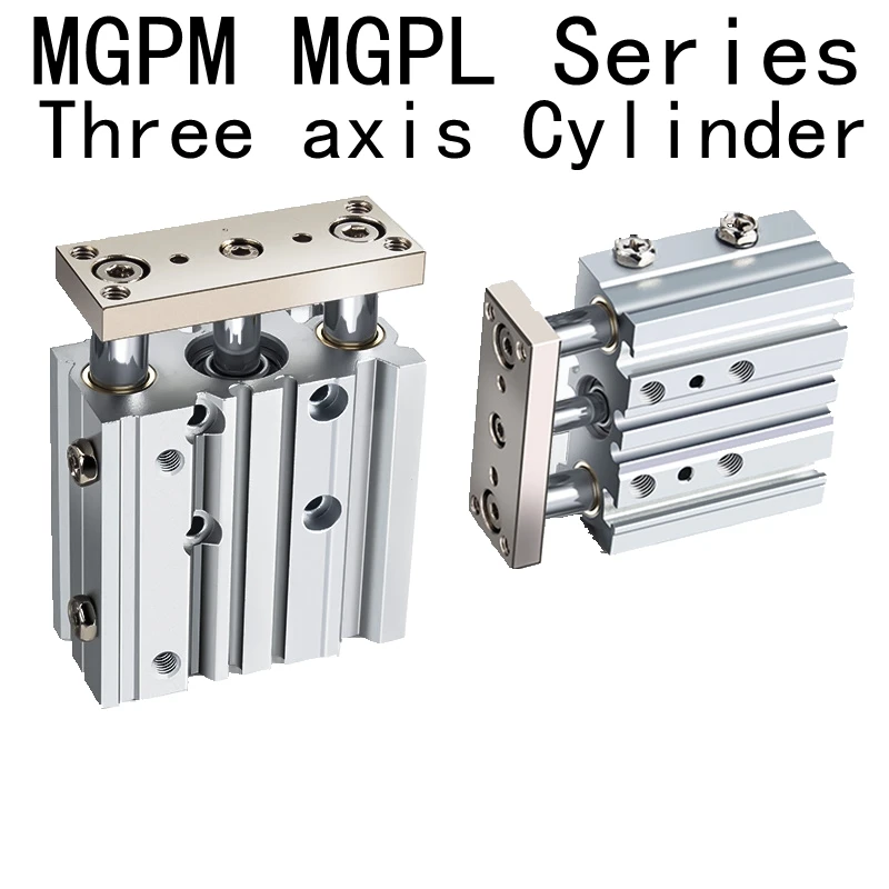 

SMC Type MGPM MGPL Pneumatic Compact Guide Cylinder Three Rod MGPM20-20Z MGPM20-30Z MGPM20-40Z MGPM20-50Z MGPM20-75Z 20-100Z