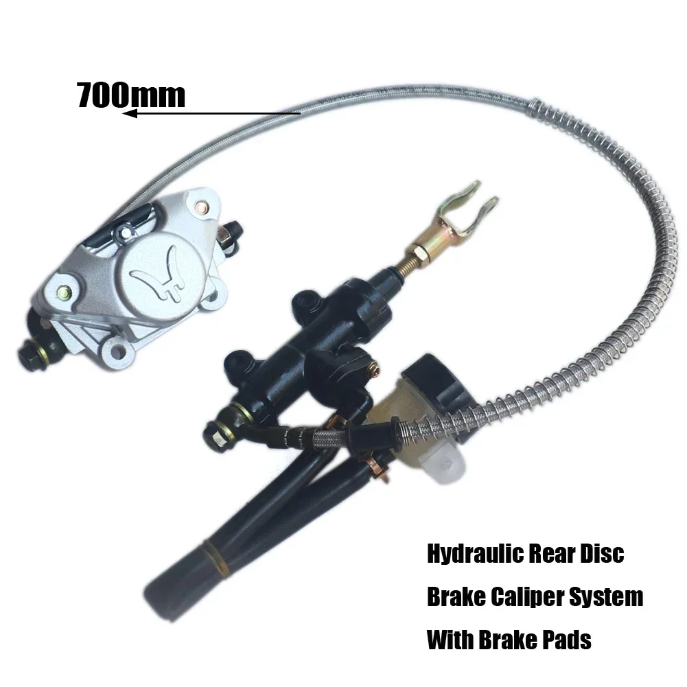 Motorcycle 700mm Hydraulic Rear Disc Brake Caliper System With Brake Pads 200cc 250cc Quad Dirt Bike ATV Good Quality
Motorcycle 700mm Hydraulic Rear Disc Brake Caliper System With Brake Pads 200cc 250cc Quad Dirt Bike ATV Good Quality