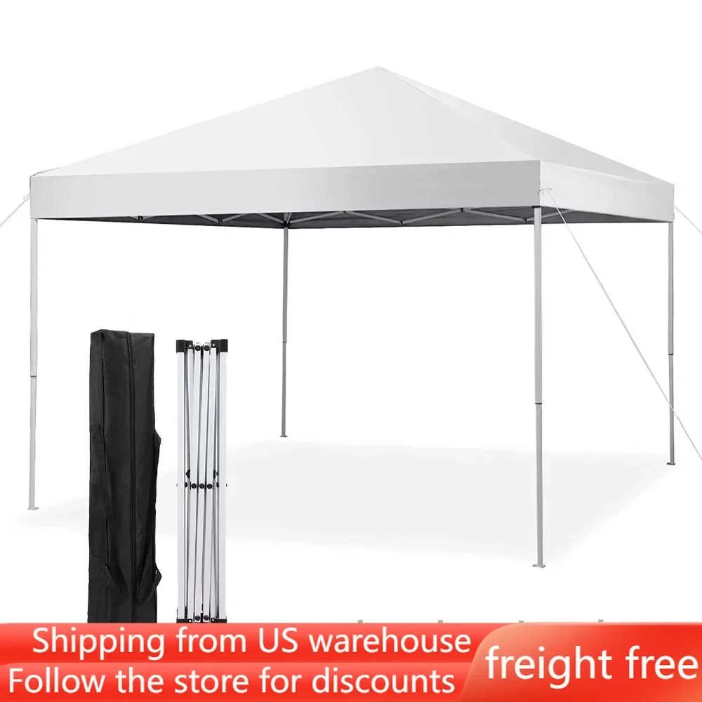 10' X 10' Pop Up Canopy Tent Instant Waterproof Folding Tent With 4 Sandbags Camping Supplies White Tourist Awning Freight Free
10' X 10' Pop Up Canopy Tent Instant Waterproof Folding Tent With 4 Sandbags Camping Supplies White Tourist Awning Freight Free