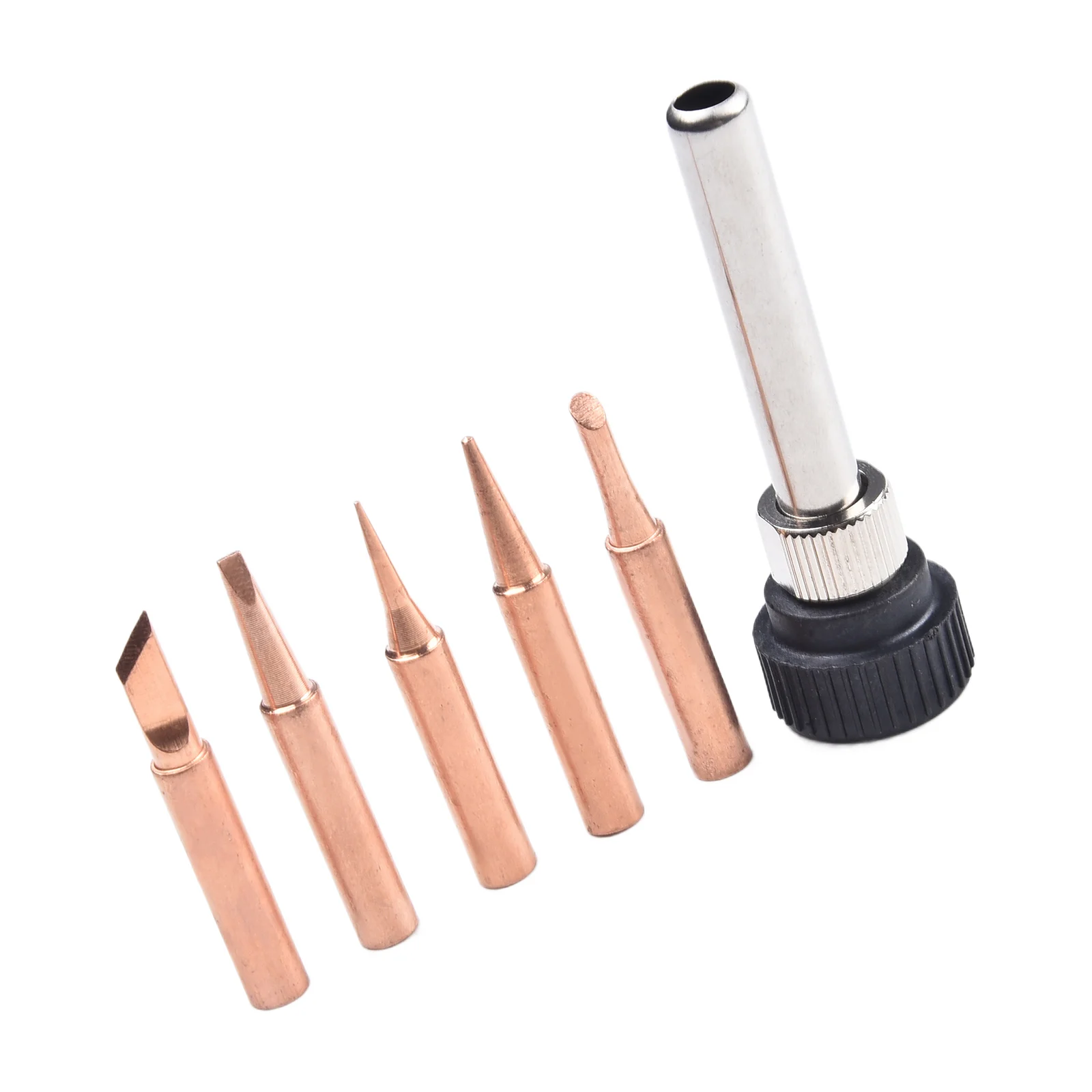 Soldering Handle Adapter Iron Tip Handle Adapter DIY Soldering Tools Copper replacement tool accessories
Soldering Handle Adapter Iron Tip Handle Adapter DIY Soldering Tools Copper replacement tool accessories