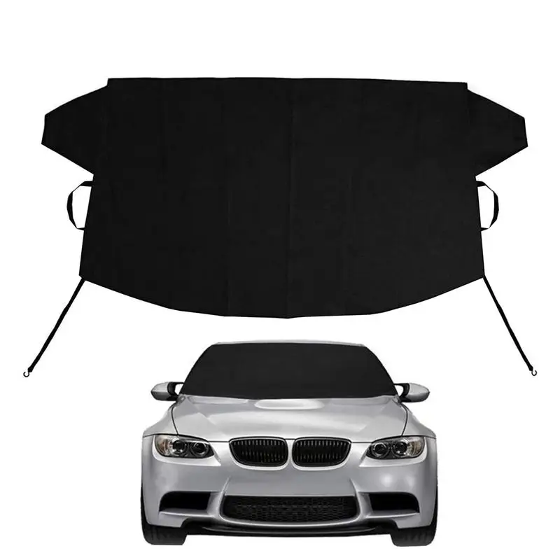 Чехол на лобовое стекло автомобиля, Всесезонная защита от дождя и солнца для грузовиков, внедорожников, фургонов 
Чехол на лобовое стекло автомобиля, Всесезонная защита от дождя и солнца для грузовиков, внедорожников, фургонов