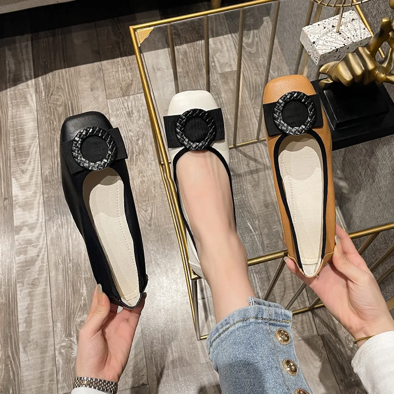 Fashion High Quality Square Toe Plus Size 44 Office Women Luxury Ballerinas Flat Shoes Ladies
Fashion High Quality Square Toe Plus Size 44 Office Women Luxury Ballerinas Flat Shoes Ladies