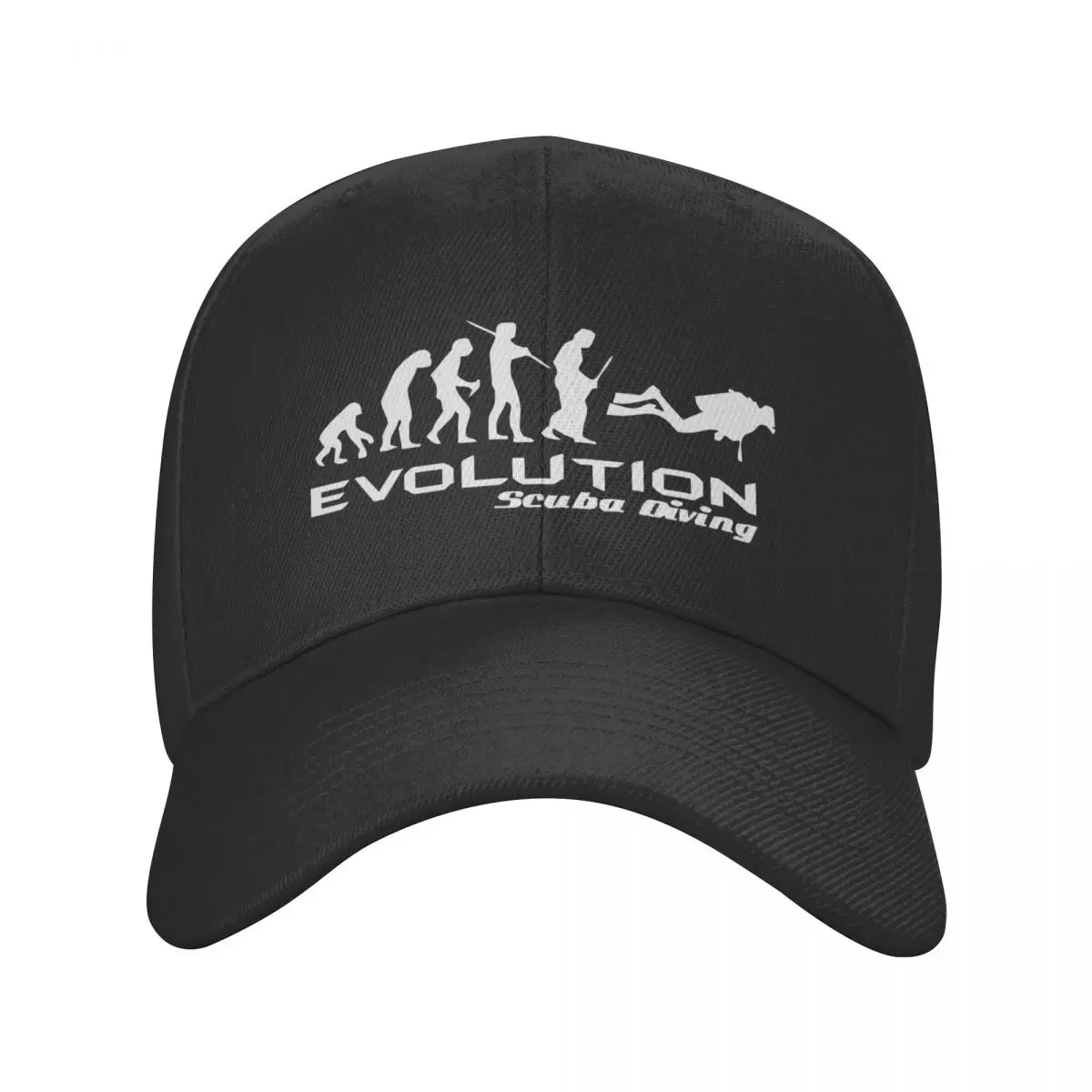 

Evolution Of Scuba Diving Baseball Cap Adult Funny Underwater Dive Diver Gift Adjustable Dad Hat Sun Protection Snapback Hats