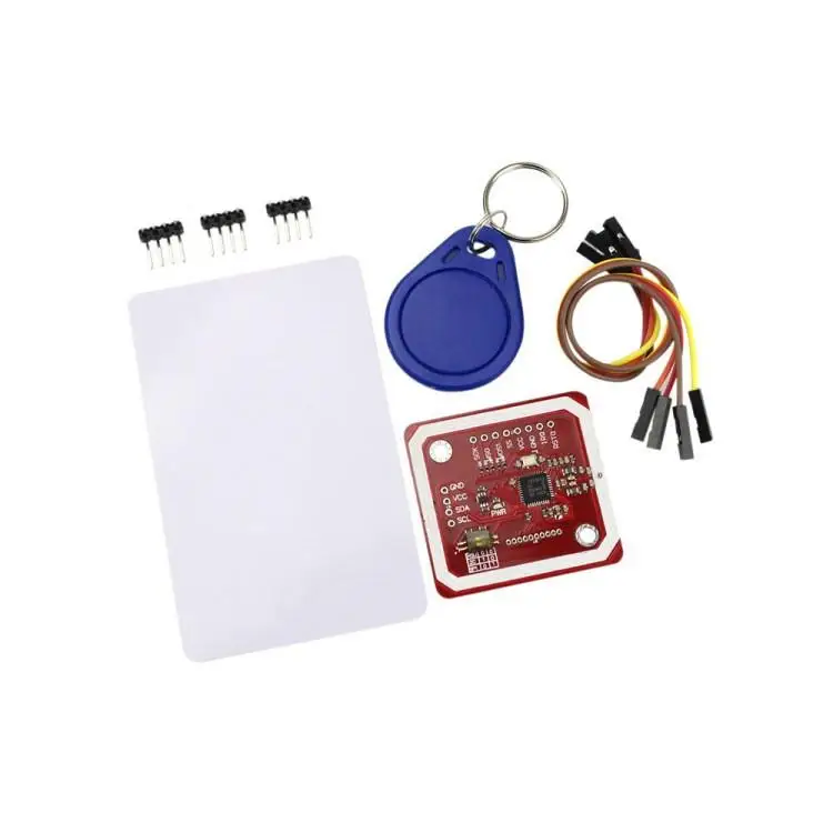 

1Set PN532 NFC RFID Wireless Module V3 User Kits Reader Writer Mode IC S50 Card PCB Attenna I2C IIC SPI HSU For Arduino