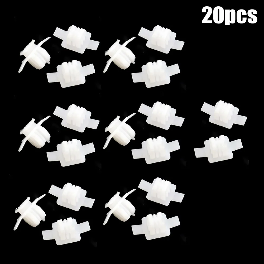 

20Pcs Car Front Wheel Arch Trim Mud Flaps Auto Fastener Clips Rivet Splash Guard Retainer For Honda Civic For CR-V