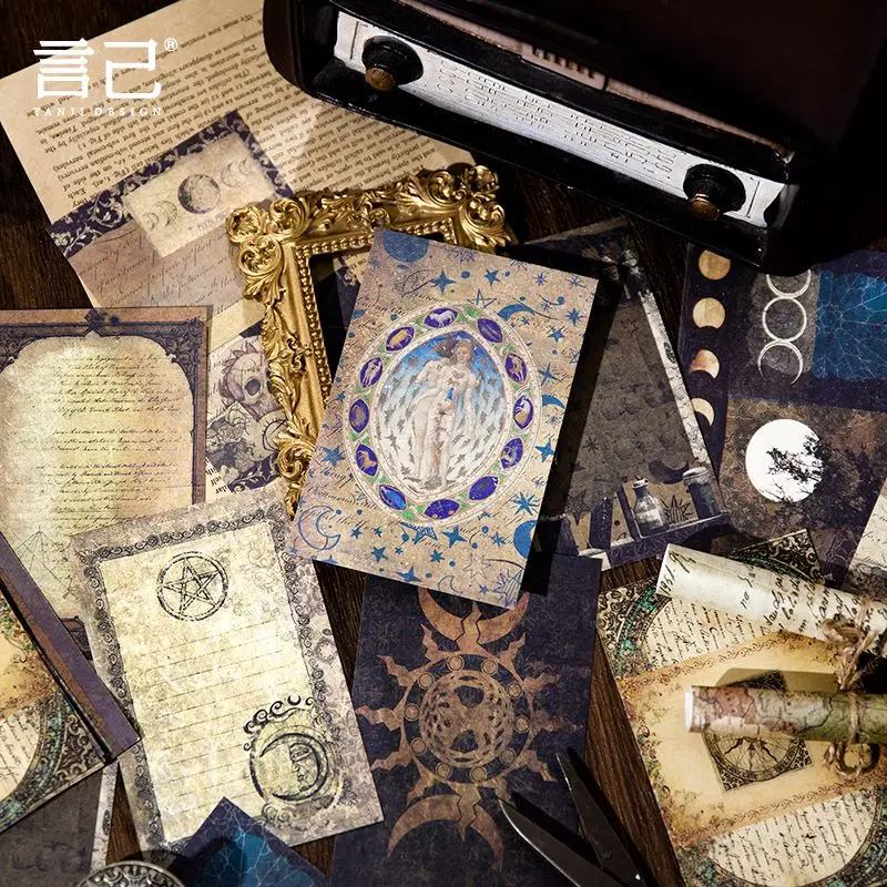 40 Pcs Vintage Style Journaling DIY Scrapbooking Material Paper Retro Old Time Map Space Letter DIY Art Project Materials
40 Pcs Vintage Style Journaling DIY Scrapbooking Material Paper Retro Old Time Map Space Letter DIY Art Project Materials