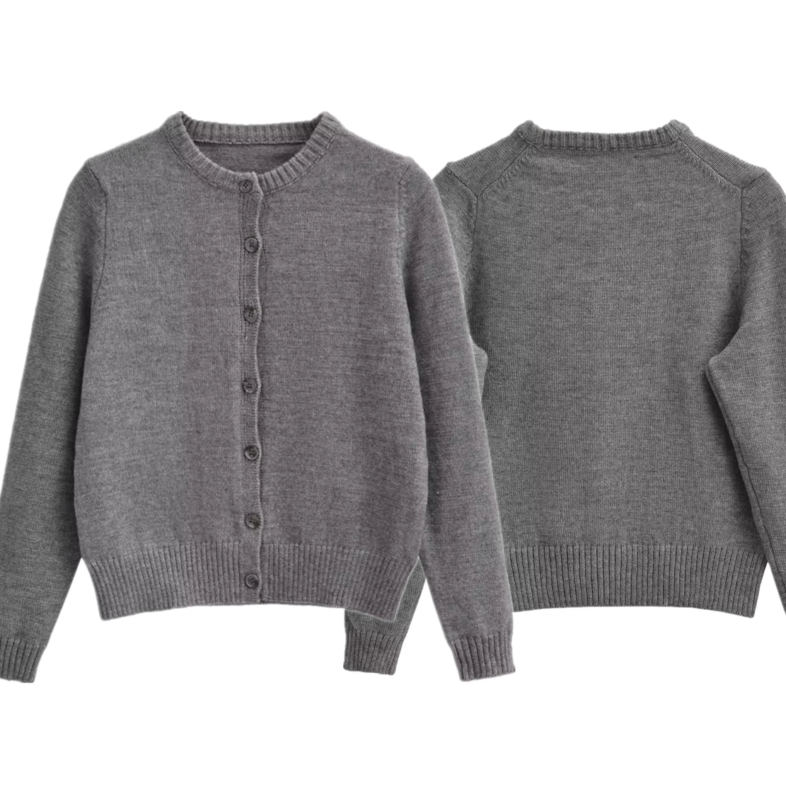 Withered 2023 Autumn New Fashion Ladies Gray Single Breasted Knitted Cardigan Jacket Simple Knitted Sweater Women
Withered 2023 Autumn New Fashion Ladies Gray Single Breasted Knitted Cardigan Jacket Simple Knitted Sweater Women