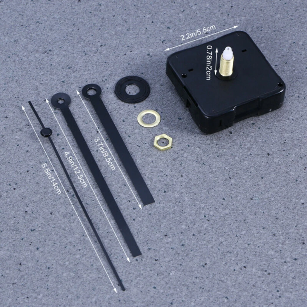 DIY Clock Mechanism Parts Classic Hanging Black Quartz Watch Wall Clock Movement Quartz Wall Clock Movement
DIY Clock Mechanism Parts Classic Hanging Black Quartz Watch Wall Clock Movement Quartz Wall Clock Movement