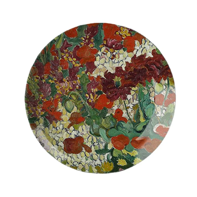 Oil Painting Decorative Ceram Plates Living Room Dining Hall Entrance Decorations Plates Walls Lina Jewelry Dish plate
Oil Painting Decorative Ceram Plates Living Room Dining Hall Entrance Decorations Plates Walls Lina Jewelry Dish plate