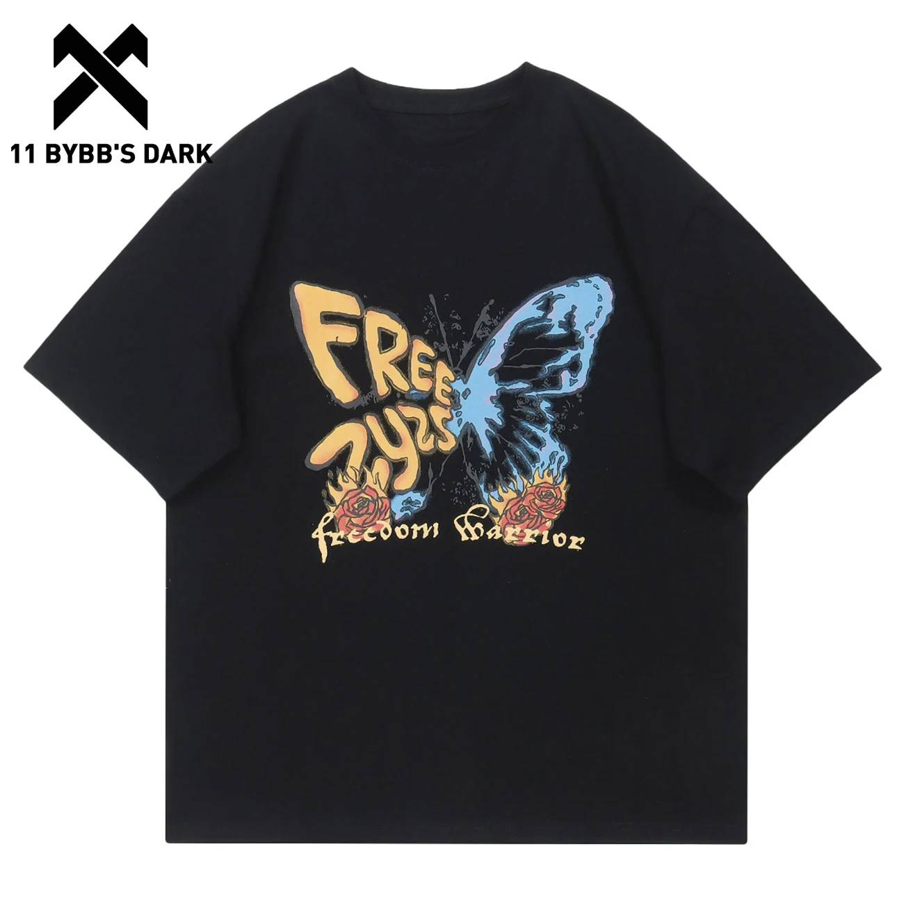 11 BYBB'S DARK Contrast Color Butterfly Print Tees 2023 New Loose Casual Short Sleeves Men Women Summer Cotton T-shirt Tops
11 BYBB'S DARK Contrast Color Butterfly Print Tees 2023 New Loose Casual Short Sleeves Men Women Summer Cotton T-shirt Tops