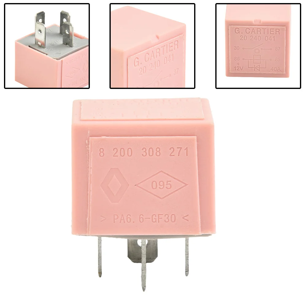 Car Accessories Pink Relay 12V 20240041 40A 4Pin ABS For Nissan Pirmastar 2001-2014 For Trafic 2001-2014 Practical
Car Accessories Pink Relay 12V 20240041 40A 4Pin ABS For Nissan Pirmastar 2001-2014 For Trafic 2001-2014 Practical