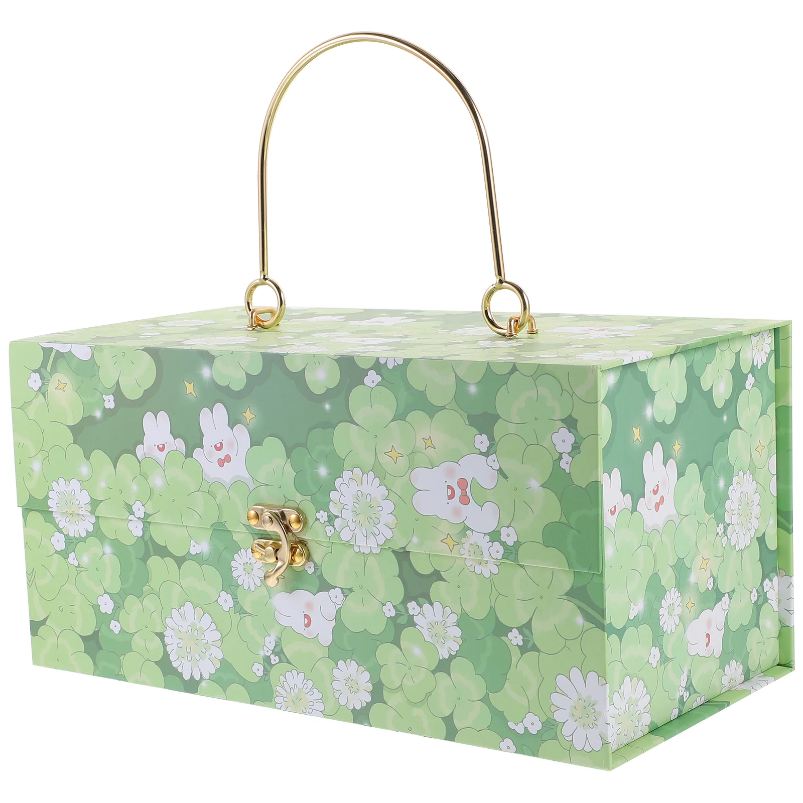 Paper Gift Box Decorative Storage Box With Handle Cartoon Patterned Packaging Box
Paper Gift Box Decorative Storage Box With Handle Cartoon Patterned Packaging Box