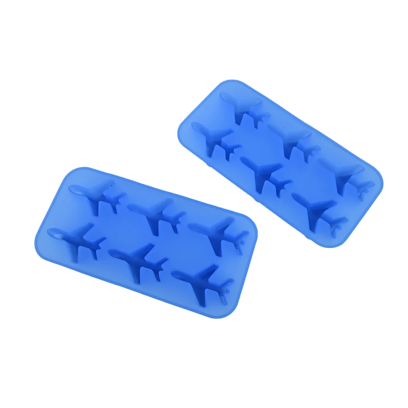 3D Ice Cube Tray Silicone Mold Airplane Shape Mold Ice Cream Maker Fondant Chocolate Mold for Cakes Decorating
3D Ice Cube Tray Silicone Mold Airplane Shape Mold Ice Cream Maker Fondant Chocolate Mold for Cakes Decorating