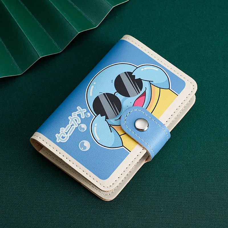 Pokemon Pikachu Cartoon Card Bags Boys and Girls Anime Leather Driver's License Document Clip 20 Card Slots ID Card Holders
Pokemon Pikachu Cartoon Card Bags Boys and Girls Anime Leather Driver's License Document Clip 20 Card Slots ID Card Holders