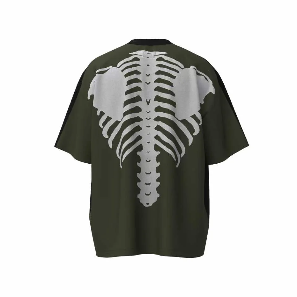 New style Patchwork Kapital Skull Print T-shirt Men Women Vintage T Shirt Tops Tee hippie clothes
New style Patchwork Kapital Skull Print T-shirt Men Women Vintage T Shirt Tops Tee hippie clothes