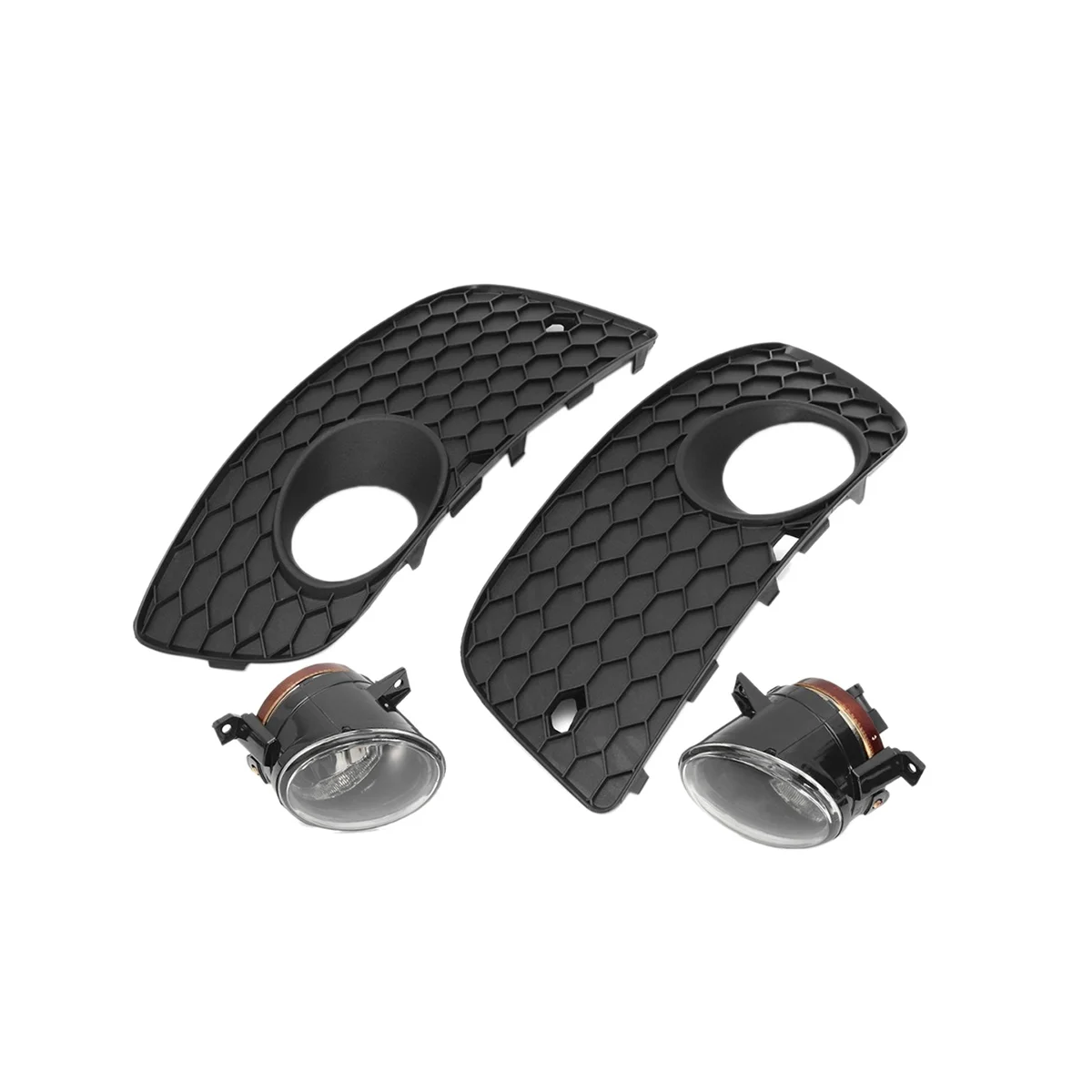 1Set Fog Lamp+Grilles Kit Driving Light for Golf MK5/GLI Jetta 2004-2009 Front Bumper Halogen Fog Lamp
1Set Fog Lamp+Grilles Kit Driving Light for Golf MK5/GLI Jetta 2004-2009 Front Bumper Halogen Fog Lamp