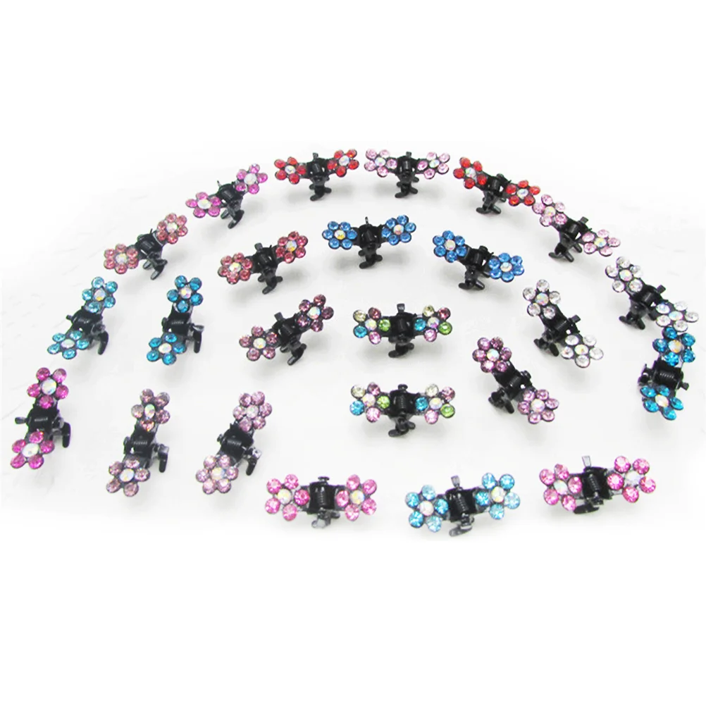 30 Pcs Colorful Hair Claw Girl Accessories Flower Kids Clip Simple Mini Pin Barrettes
30 Pcs Colorful Hair Claw Girl Accessories Flower Kids Clip Simple Mini Pin Barrettes