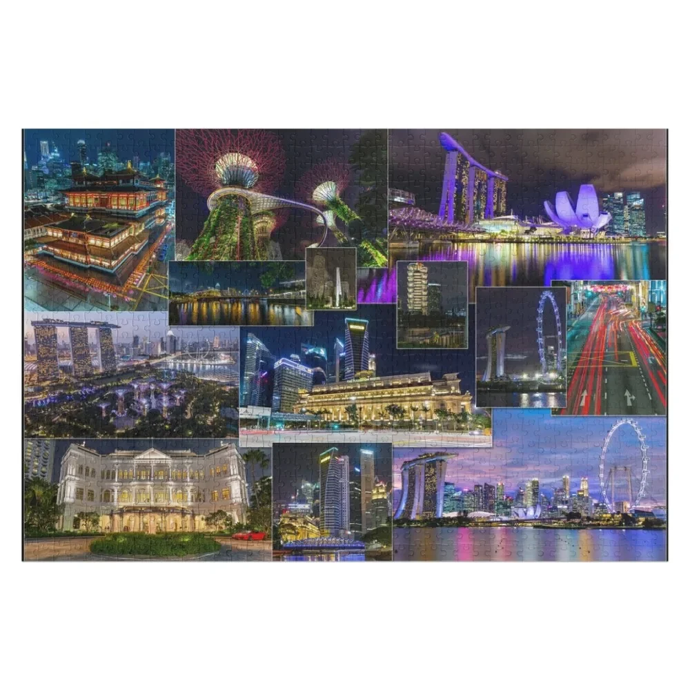 Singapore at Night Jigsaw Puzzle Personalized Gift Personalised Personalized Baby Toy Puzzle 
Singapore at Night Jigsaw Puzzle Personalized Gift Personalised Personalized Baby Toy Puzzle