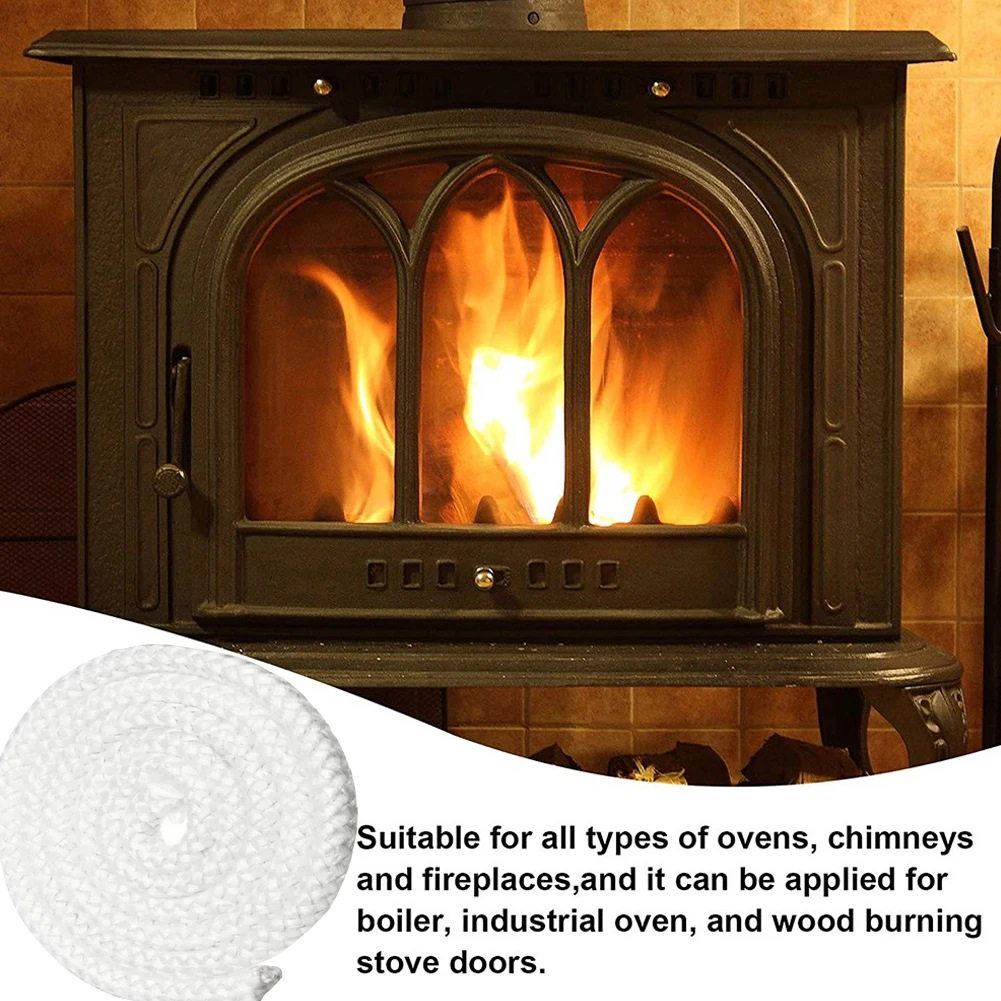 1 Pc Fire Sealing Rope Oven Seal Round Fiberglass Chimney Cord 8/10/12/14/16mm 2.5M Fireplace Stove Door Gasket Home Accessories
1 Pc Fire Sealing Rope Oven Seal Round Fiberglass Chimney Cord 8/10/12/14/16mm 2.5M Fireplace Stove Door Gasket Home Accessories