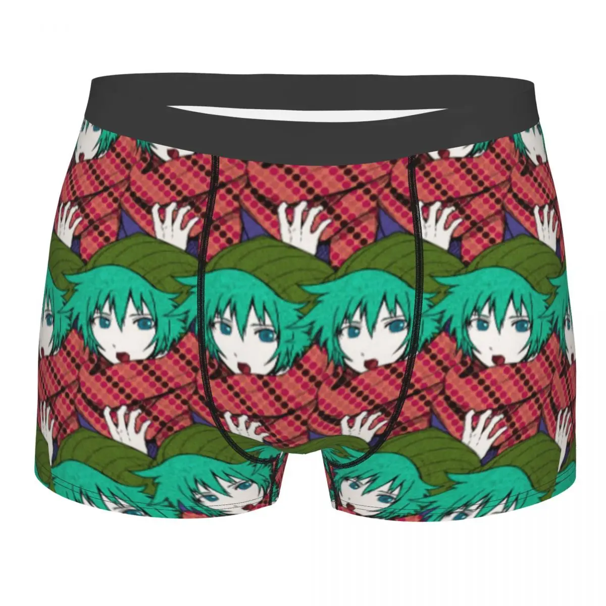 

Men Shin Tsukimi Your Turn To Die Boxer Shorts Panties Breathable Underwear YTTD Anime Game Male Fashion Plus Size Underpants