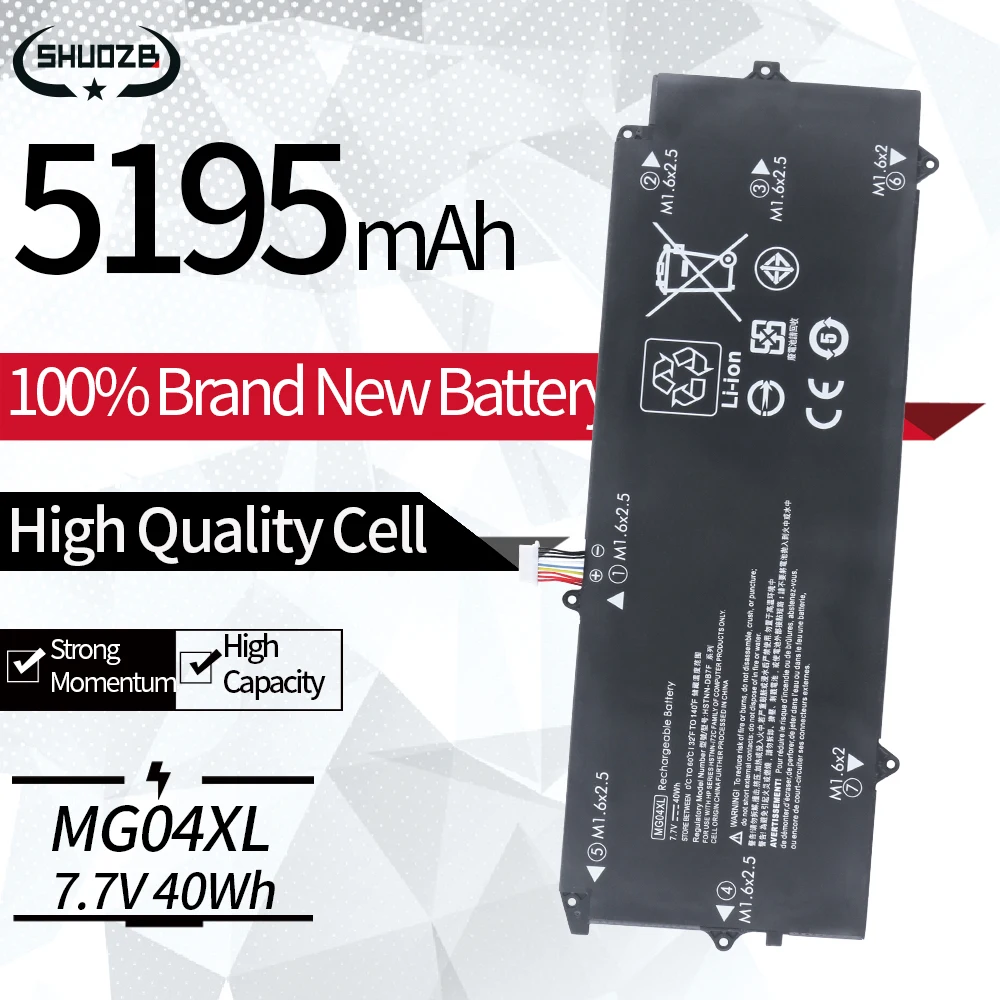 Аккумулятор MG04XL для ноутбука HP Elite X2 1012 G1 MG04 812060-2B1 812060-2C1 812205-001
Аккумулятор MG04XL для ноутбука HP Elite X2 1012 G1 MG04 812060-2B1 812060-2C1 812205-001