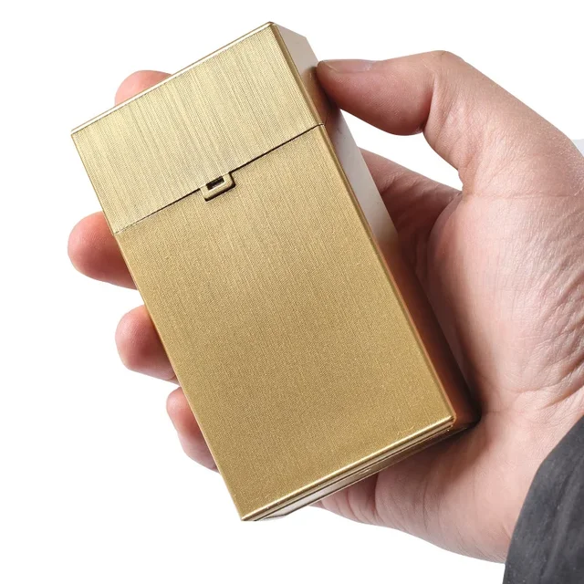 Longue boîte de rangement pour cigares et tabac, conteneur pour fumer 2