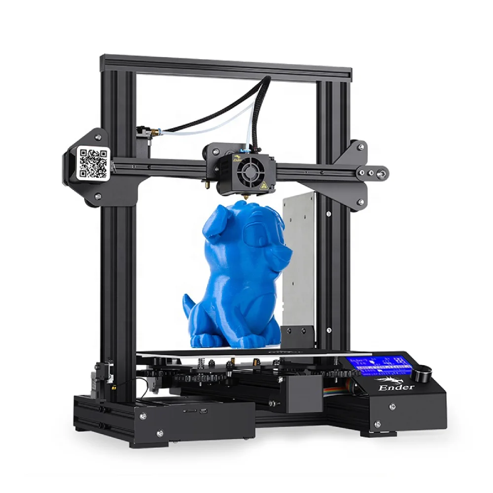 Creality Ender-3 Diy 3D Printer Large Print Size 220*220*250mm Metal Structure 3D Printing Machine 
Creality Ender-3 Diy 3D Printer Large Print Size 220*220*250mm Metal Structure 3D Printing Machine
