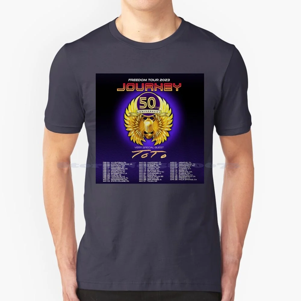 Футболка Journey Tour Dates 2023 50-е, 100% хлопок, дата путешествия Tour 2023 50-го мастаня
Футболка Journey Tour Dates 2023 50-е, 100% хлопок, дата путешествия Tour 2023 50-го мастаня