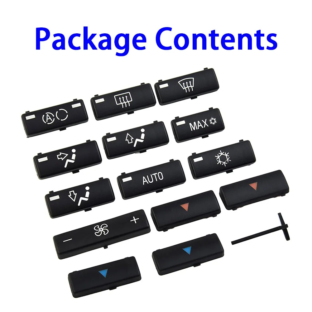 1pc Car Air Conditioning Switch Button Cover For BMW X5/E53 E39 Ac Climate Control Interior Set Accessories Protector
1pc Car Air Conditioning Switch Button Cover For BMW X5/E53 E39 Ac Climate Control Interior Set Accessories Protector