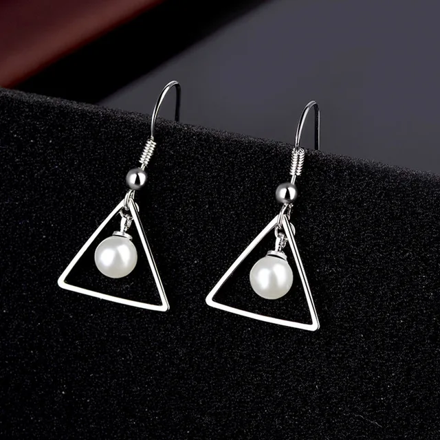 Boucles d'oreilles à tige en argent regardé 925 pour femmes, bijoux de noblesse, boucle d'oreille de mariage, accessoires de bijoux fins, cadeau de fête, haute qualité 2