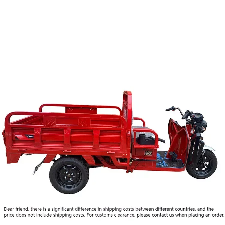 Трехколесный электрический скутер, трехколесный велосипед с задним сиденьем пассажира, электро-трицикл с двигателем 800 Вт 
Трехколесный электрический скутер, трехколесный велосипед с задним сиденьем пассажира, электро-трицикл с двигателем 800 Вт