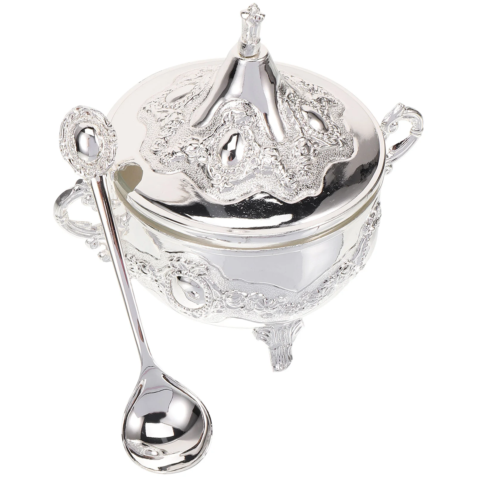 Seasoning Box Kitchen Storage Jars Condiment Accessories with Lid and Spoon Glass Containers Sugar 
Seasoning Box Kitchen Storage Jars Condiment Accessories with Lid and Spoon Glass Containers Sugar