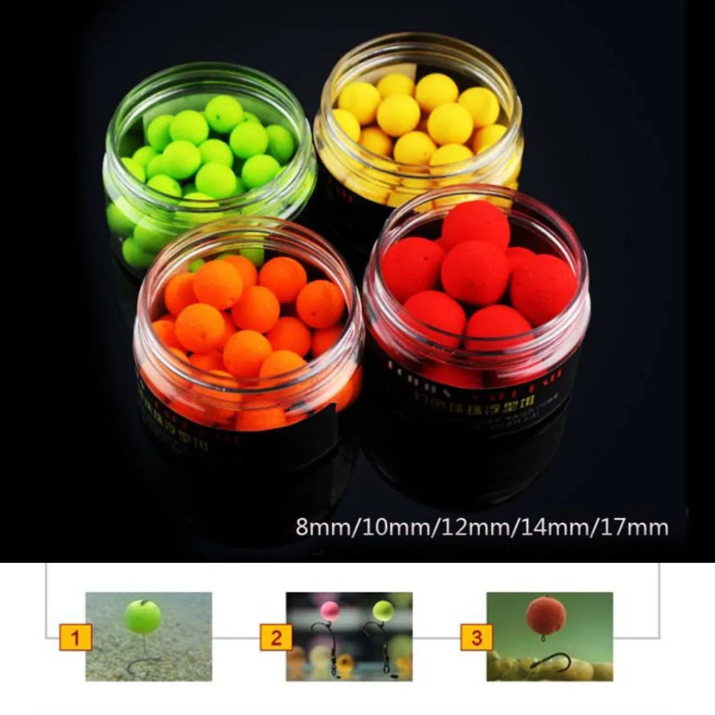 1pc Colorful Carp Fishing Pop Ups Boilies Beads Floating EVA Ball Flavor Mainline Baits Lures Hook Bait Fishing Tool Tackle
1pc Colorful Carp Fishing Pop Ups Boilies Beads Floating EVA Ball Flavor Mainline Baits Lures Hook Bait Fishing Tool Tackle