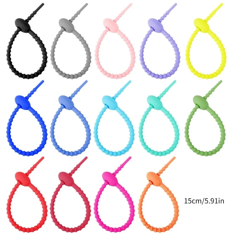 Flexible Silicone Wire Fasteners Twistable Silicone Cable Fasteners Ties Convenient Solution for Managing Wires
Flexible Silicone Wire Fasteners Twistable Silicone Cable Fasteners Ties Convenient Solution for Managing Wires