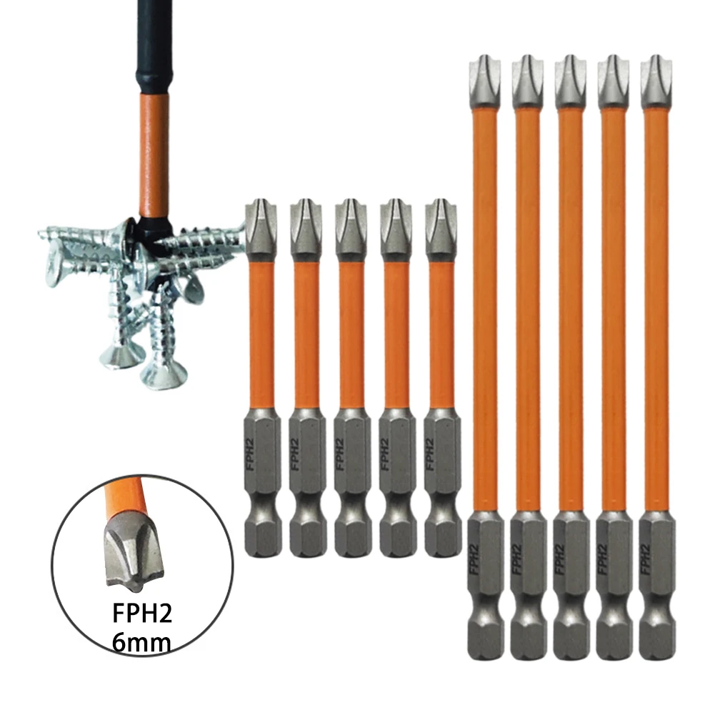 High Quality Brand New Screwdriver Bit Magnetic 5pcs 65mm/110mm Alloy Steel Durable Kit Orange Parts Replacement
High Quality Brand New Screwdriver Bit Magnetic 5pcs 65mm/110mm Alloy Steel Durable Kit Orange Parts Replacement