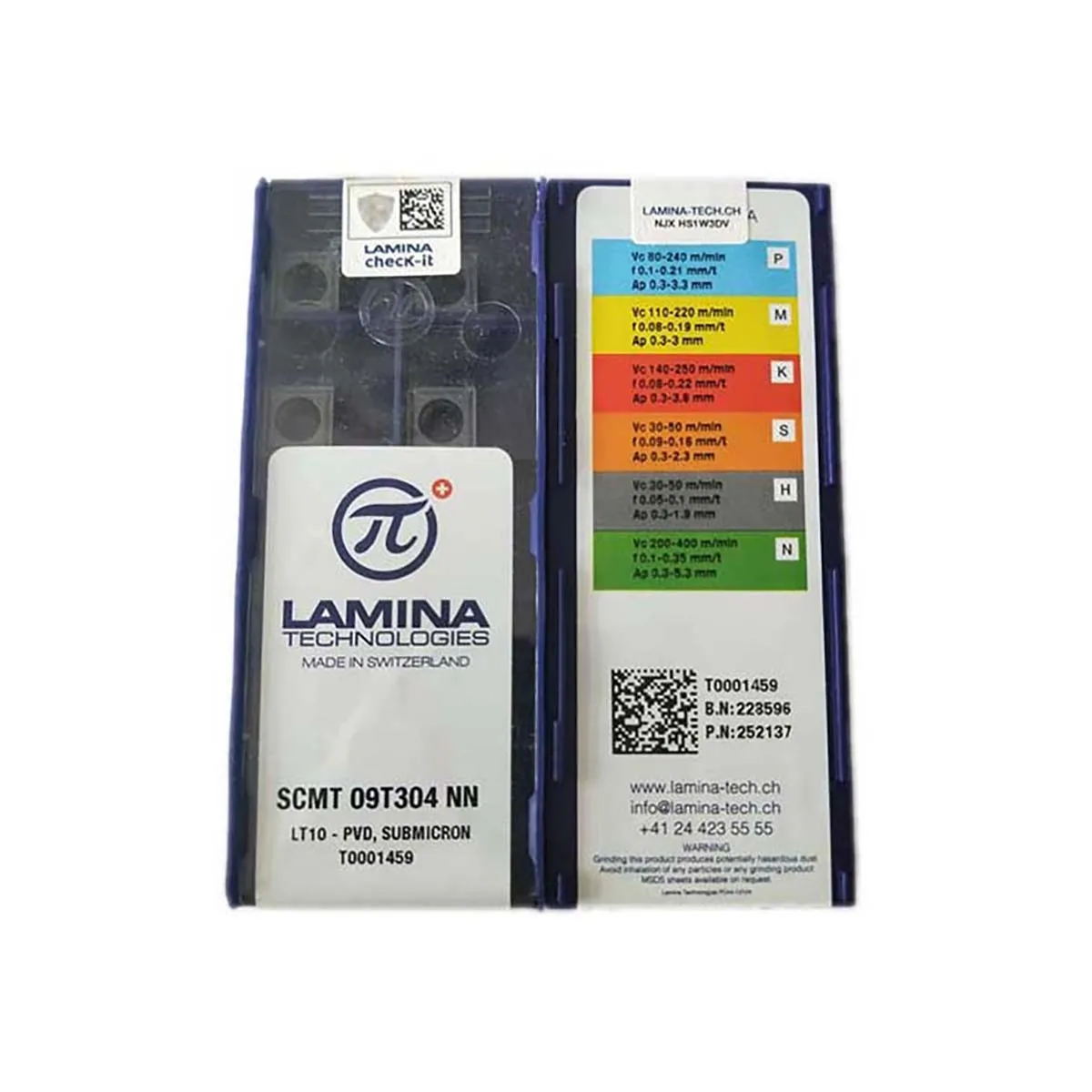 LAMINA 100% Original SCMT SCMT09T308 NN LT10 SCMT 09T304 NN LT10 SCMT09T308 NN LT1000 Medium-Roughing Carbide Turning Inserts
LAMINA 100% Original SCMT SCMT09T308 NN LT10 SCMT 09T304 NN LT10 SCMT09T308 NN LT1000 Medium-Roughing Carbide Turning Inserts