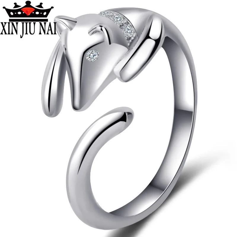 Handmade cute animal fox ring for men and women fashion jewelry simple design fashion ring gift jewelry birthday gift
Handmade cute animal fox ring for men and women fashion jewelry simple design fashion ring gift jewelry birthday gift