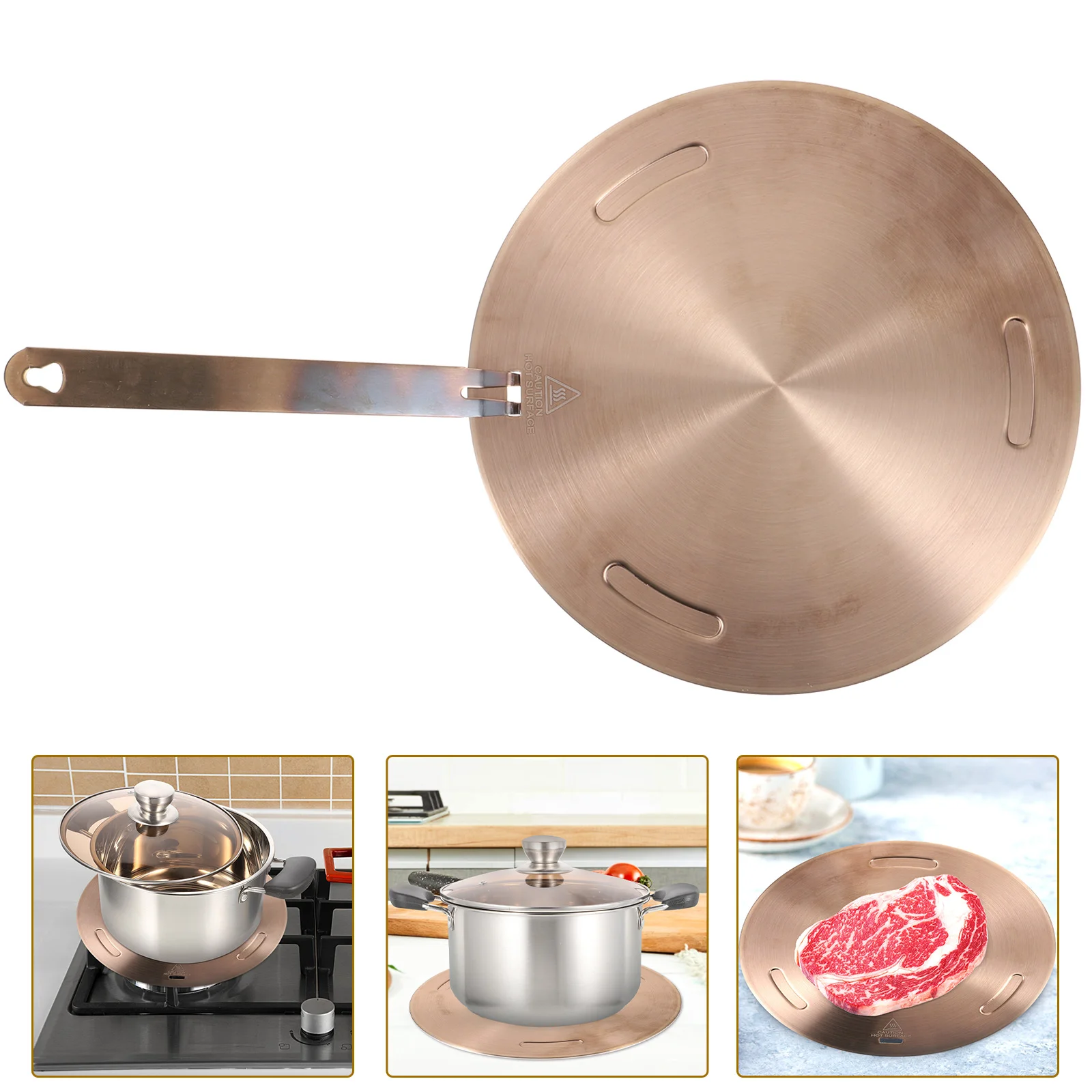 Induction Diffuser Plate Stainless Stainless Steel Household Thermal Guide Plate Thermal Plate for Restaurant Kitchen Home
Induction Diffuser Plate Stainless Stainless Steel Household Thermal Guide Plate Thermal Plate for Restaurant Kitchen Home