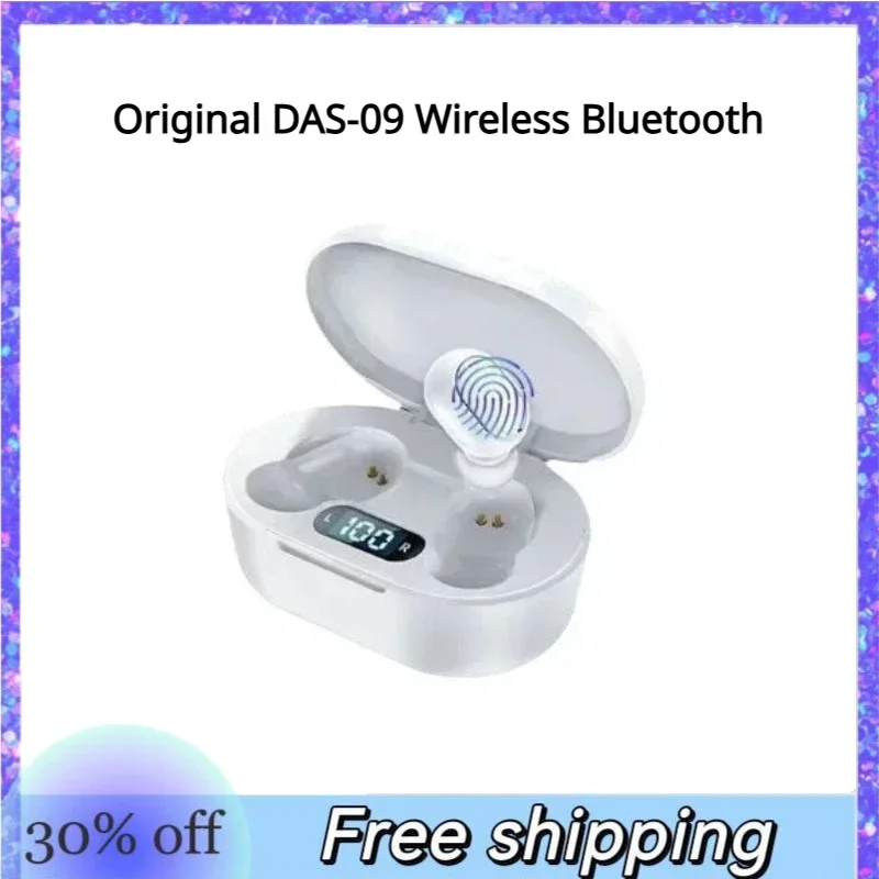 Оригинальная Беспроводная Bluetooth-гарнитура DAS-09, высокое качество звука Hi-Fi, шумоподавление, наушники-вкладыши для занятий спортом на открытом воздухе
Оригинальная Беспроводная Bluetooth-гарнитура DAS-09, высокое качество звука Hi-Fi, шумоподавление, наушники-вкладыши для занятий спортом на открытом воздухе