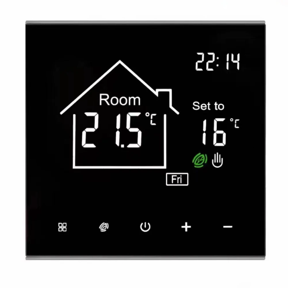 Tuya WiFi Smart Thermostat Touch Screen Electric Floor Heating Remote Controller Intelligent Electric Floor Heating Controller
Tuya WiFi Smart Thermostat Touch Screen Electric Floor Heating Remote Controller Intelligent Electric Floor Heating Controller