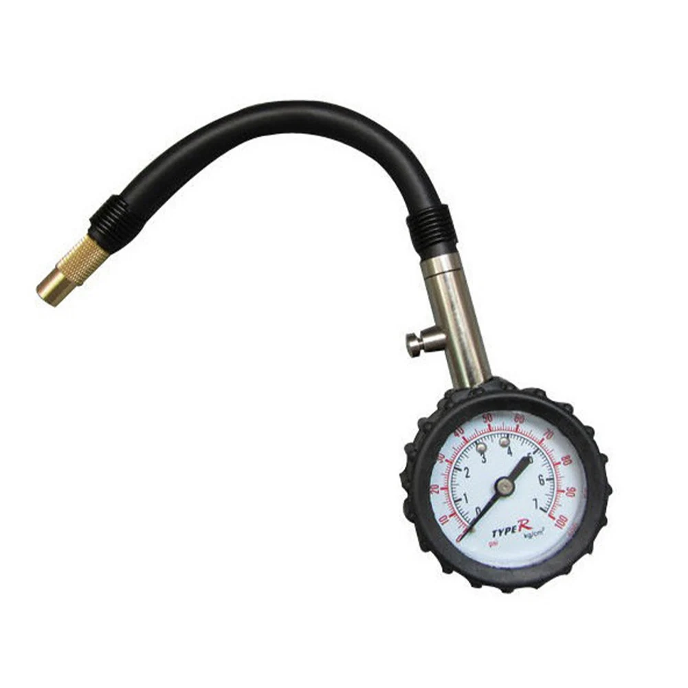 0-100 Psi High-precision Tyre Air Pressure Tester Universal Long Tube Tire Pressure Gauge Meter For Car & Motorcycle
0-100 Psi High-precision Tyre Air Pressure Tester Universal Long Tube Tire Pressure Gauge Meter For Car & Motorcycle