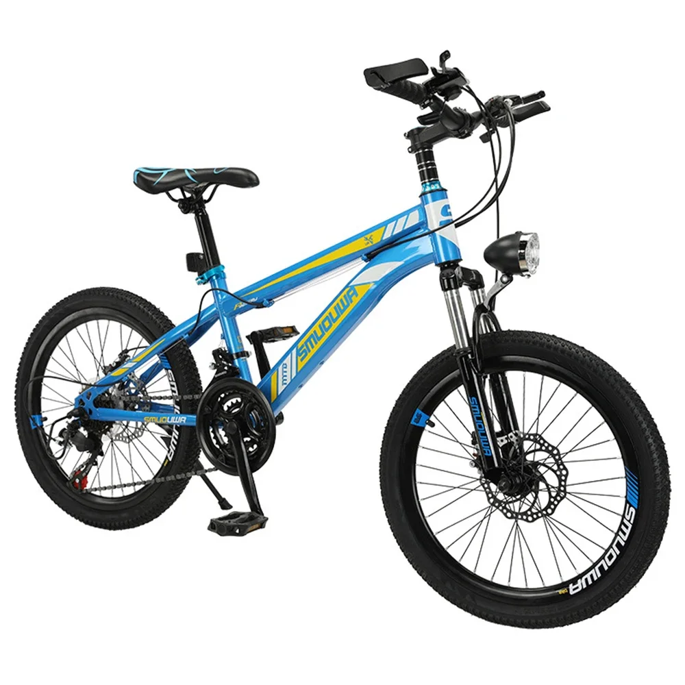 20 Inches Children's Mountain Bike Front and Rear Dual Disc Brakes LED Lights Shock-absorbing Environmentally Friendly
20 Inches Children's Mountain Bike Front and Rear Dual Disc Brakes LED Lights Shock-absorbing Environmentally Friendly