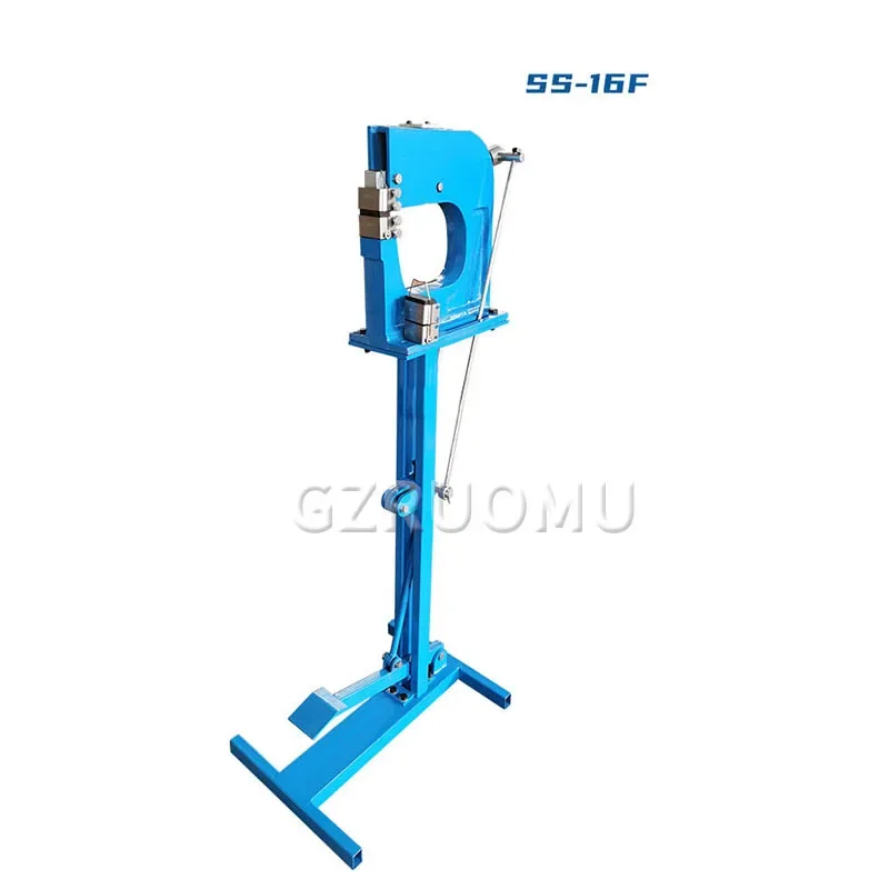 

SS-16F Sheet Metal Stretch Shrink Edge Press Machine Pedal Type Copper Aluminum Iron Plate Surface Processing Forming Equipment