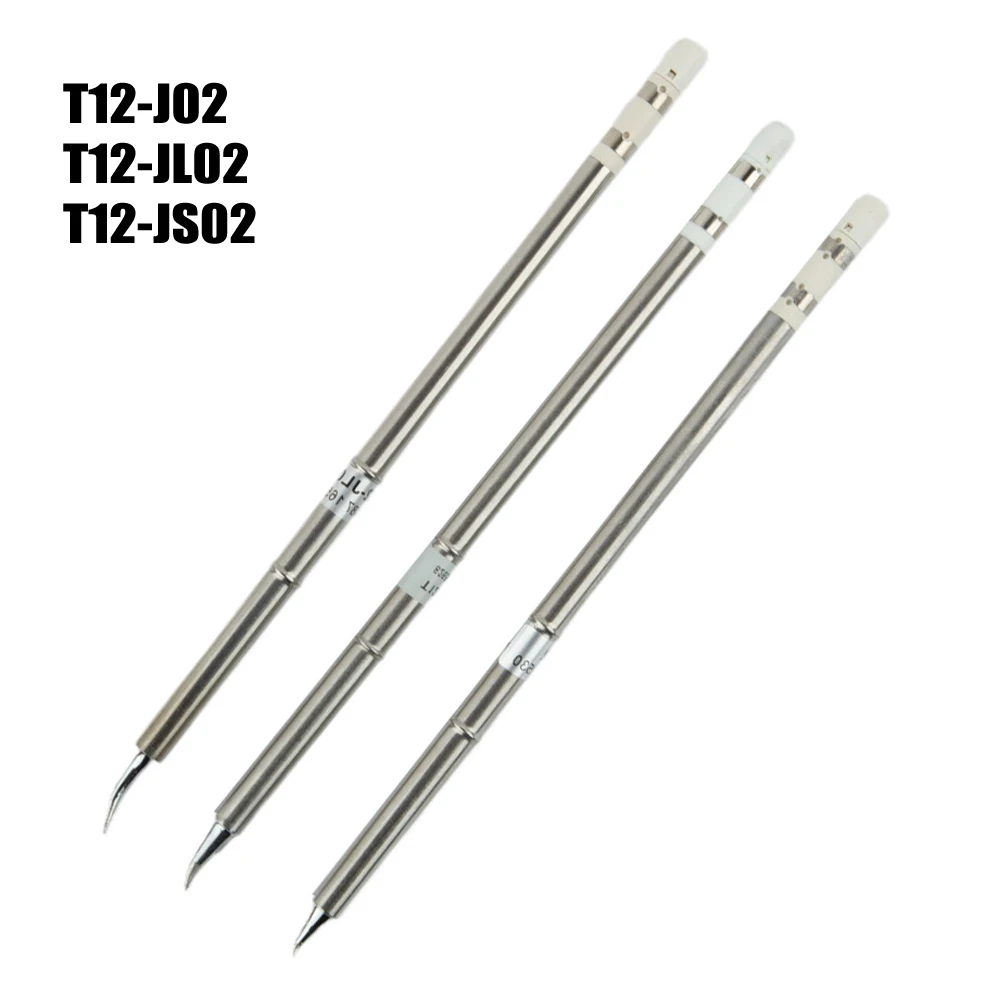 3pcs T12-J02 T12-JL02 T12-JS02 Soldering Iron Tips For Soldering Station 942/950/951/952/202/203/204/206 DIY Soldering Station
3pcs T12-J02 T12-JL02 T12-JS02 Soldering Iron Tips For Soldering Station 942/950/951/952/202/203/204/206 DIY Soldering Station