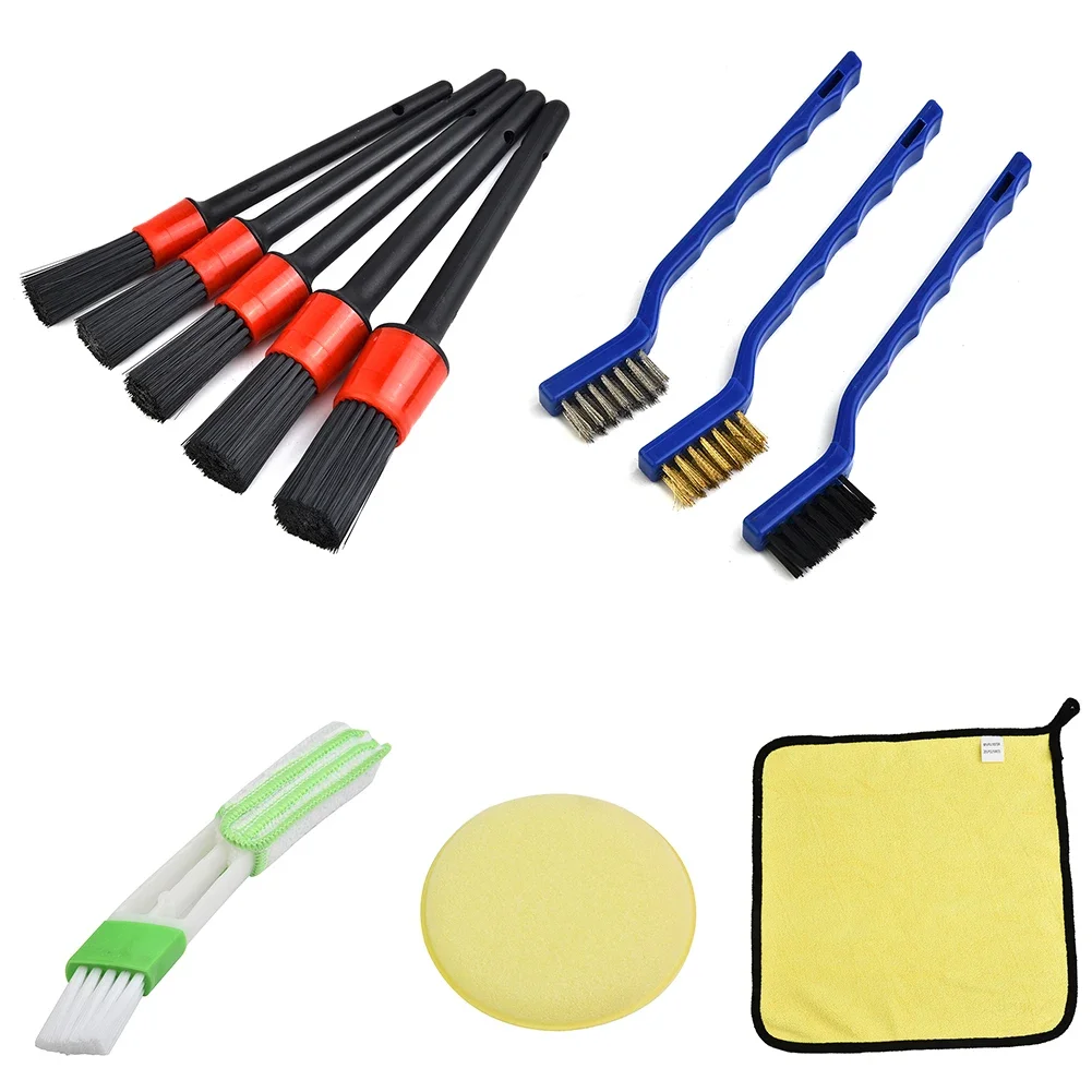 11pcs Car Wash Brushes Kit Soft Towl Detail Brushes Spong Auto Interior Cleaning Tools Air Outlet Wheel Gap Cleaning Tools
11pcs Car Wash Brushes Kit Soft Towl Detail Brushes Spong Auto Interior Cleaning Tools Air Outlet Wheel Gap Cleaning Tools