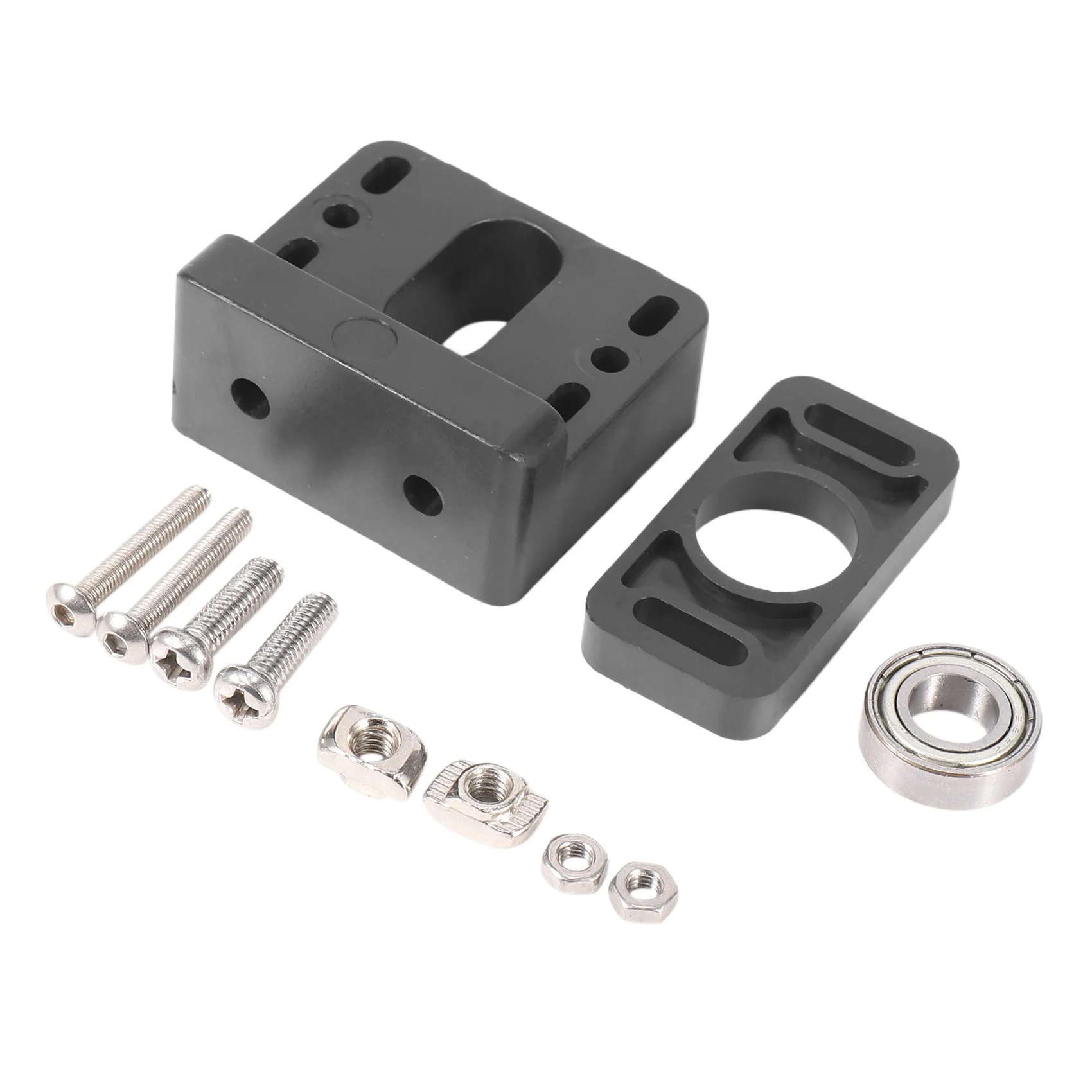 Z Axis Lead Screw Fixing Block Aluminum Block 3D Printer Lead Screw Fix Mount for CR-10 Ender 3 Z-Rod Bearing Holder
Z Axis Lead Screw Fixing Block Aluminum Block 3D Printer Lead Screw Fix Mount for CR-10 Ender 3 Z-Rod Bearing Holder