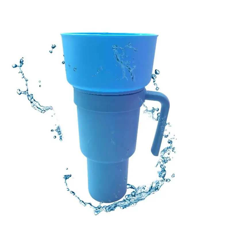 Portable 2 In 1 Snack Cup Colorful Straw Heat-Resistant Snack Containers For Traveling Camping Park Theater Cinema And Parties
Portable 2 In 1 Snack Cup Colorful Straw Heat-Resistant Snack Containers For Traveling Camping Park Theater Cinema And Parties