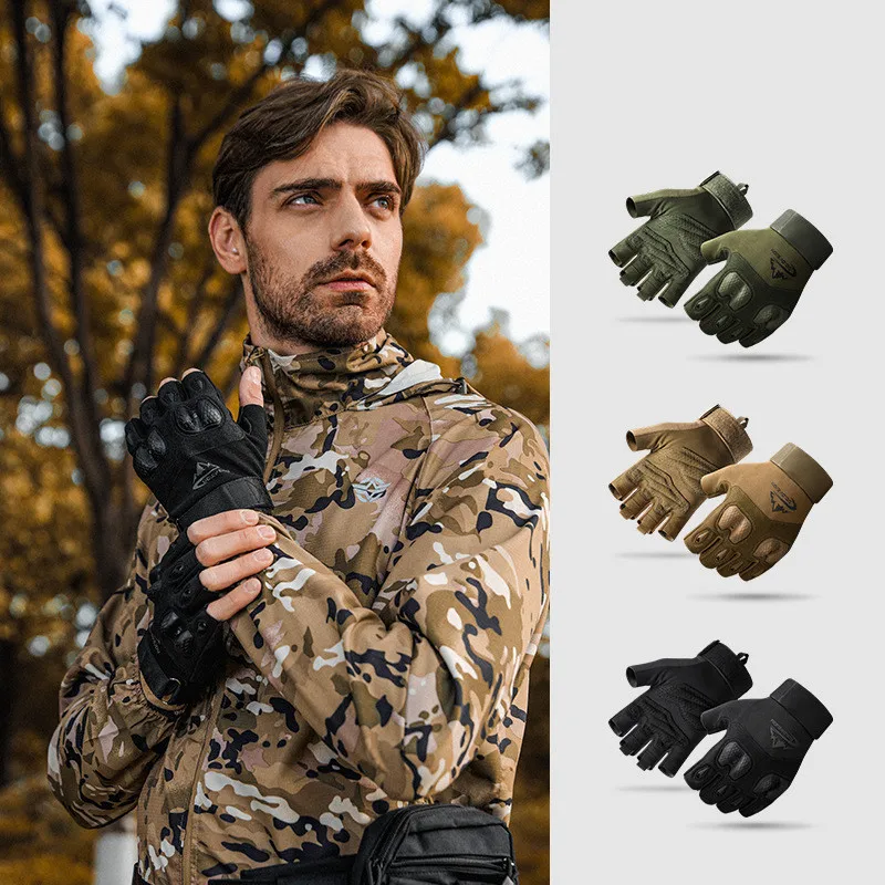 

Many People Enjoy Outdoor Fitness Cycling Training With Bare Fingered Army Fans Tactical Mittens